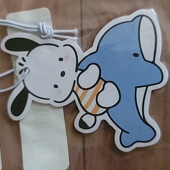 Puppy Dog On Dolphin Car Air Freshner Hanging Scent - Picture 2 of 5